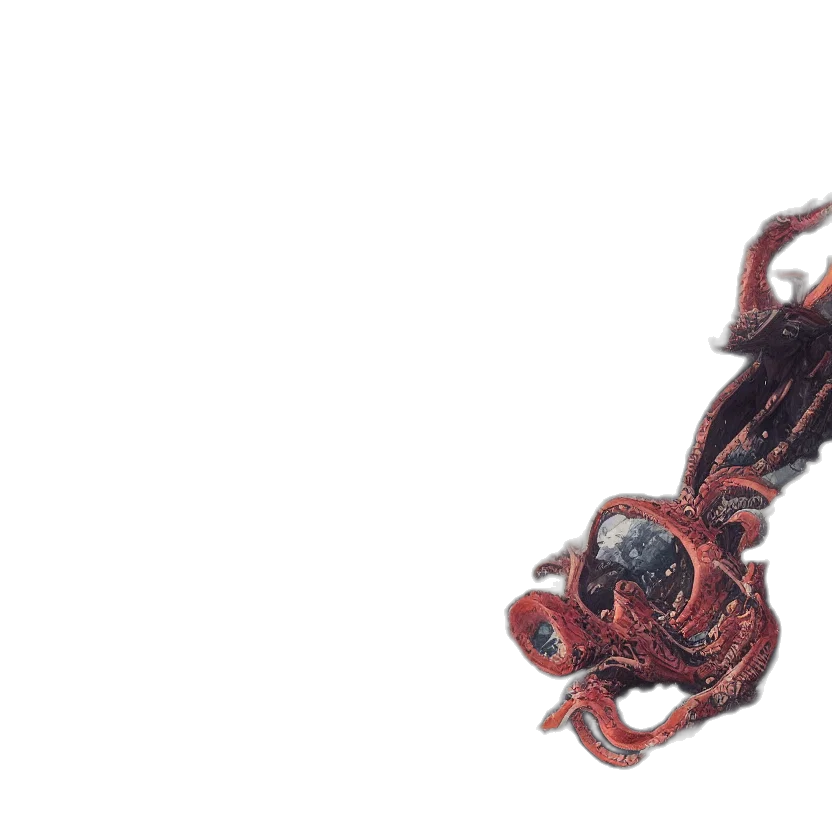 creature, staff, dragon, animal transparent PNG cut-out