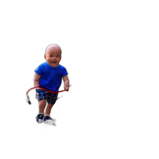 robot, creature, shoes, staff transparent PNG cut-out