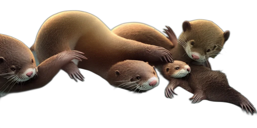 animal, creature, 3d render, concept art transparent PNG cut-out