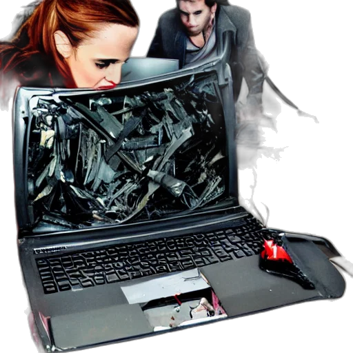 cyberpunk, concept art, photorealistic, 3d render transparent PNG cut-out