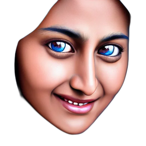 face, mask, jewelry, photorealistic transparent PNG cut-out