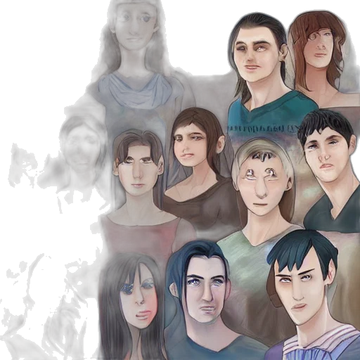 fantasy art, concept art, photorealistic, 3d render transparent PNG cut-out