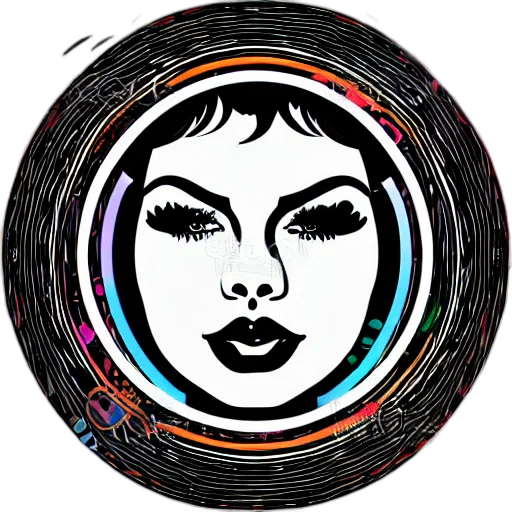 face, cartoon, comic book art, fantasy art transparent PNG cut-out