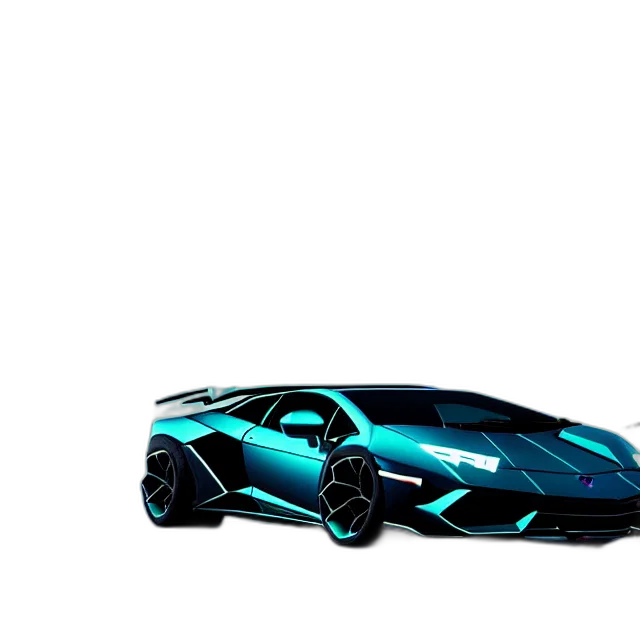 car, weapon, 3d render, concept art transparent PNG cut-out