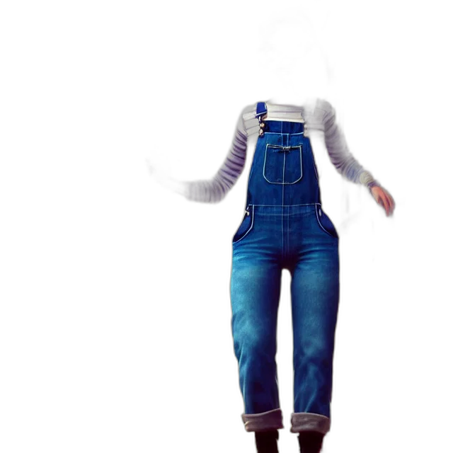 robot, jacket, dress, hair transparent PNG cut-out