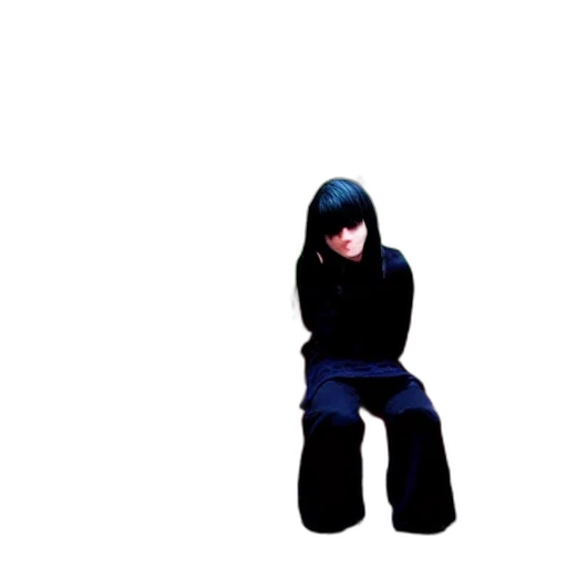 jacket, hair, robot, creature transparent PNG cut-out