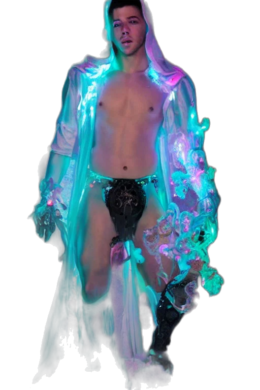 jacket, creature, dress, robot transparent PNG cut-out