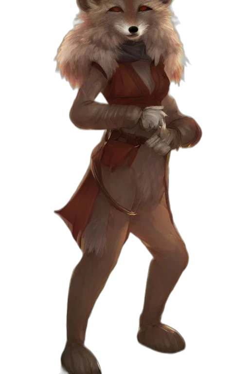 staff, mask, creature, dress transparent PNG cut-out