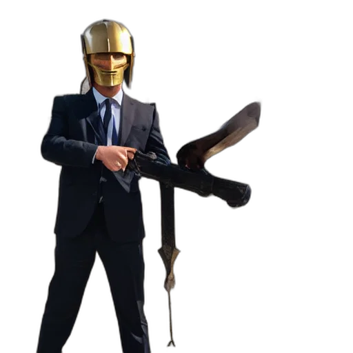 staff, weapon, sword, robot transparent PNG cut-out