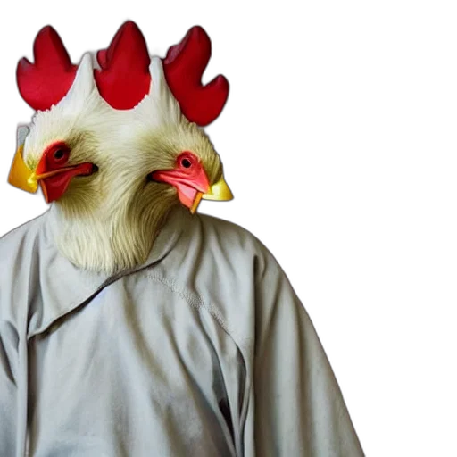mask, animal, creature, jacket transparent PNG cut-out