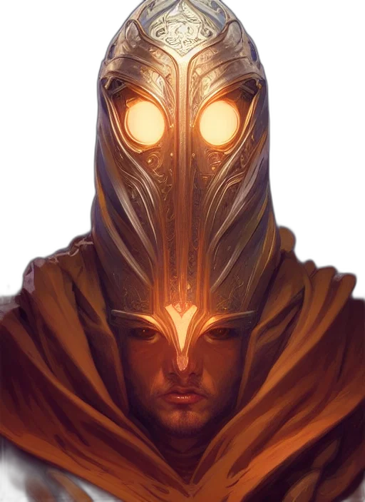 mask, face, creature, crown transparent PNG cut-out