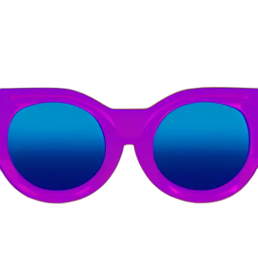 jewelry, vaporwave, 3d render, cartoon transparent PNG cut-out
