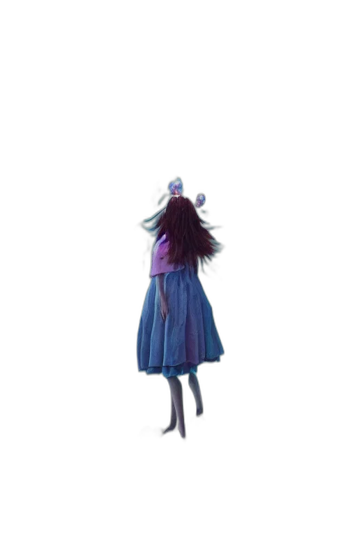 dress, hair, jacket, hat transparent PNG cut-out