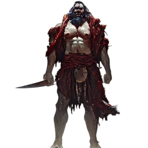 creature, staff, concept art, fantasy art transparent PNG cut-out