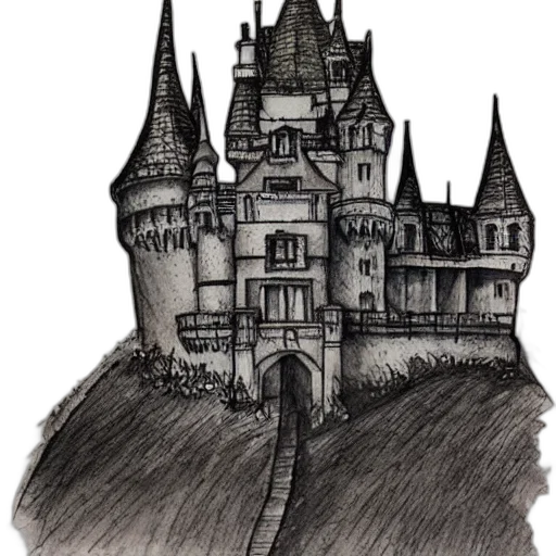crown, building, concept art, fantasy art transparent PNG cut-out