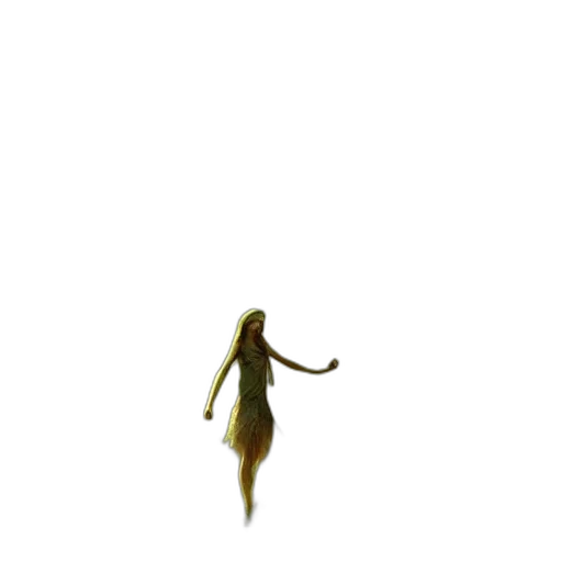 creature, dress, animal, hair transparent PNG cut-out