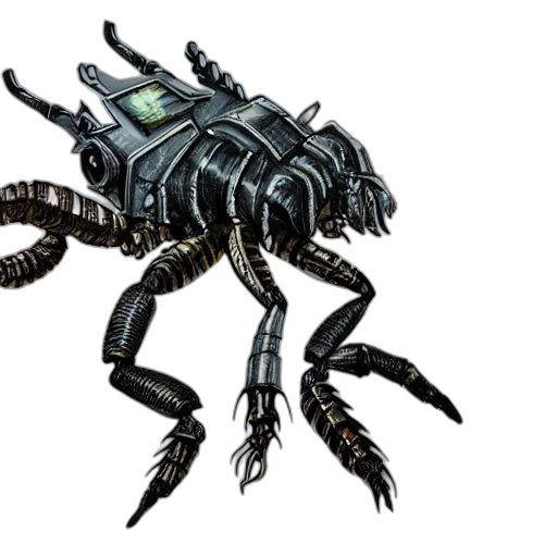 creature, robot, animal, dragon transparent PNG cut-out