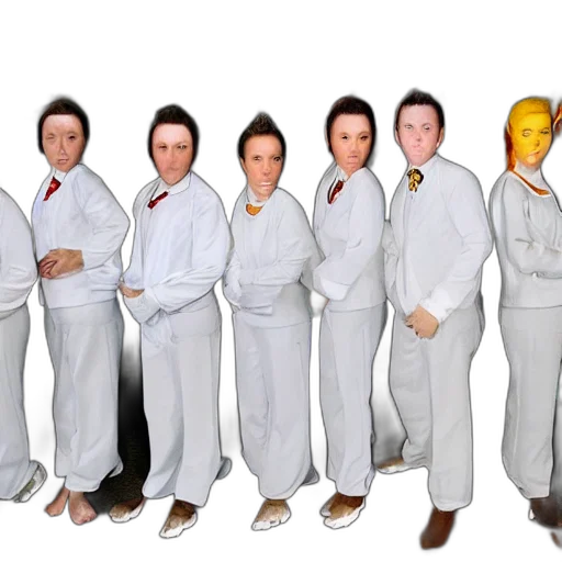 staff, clones transparent PNG cut-out