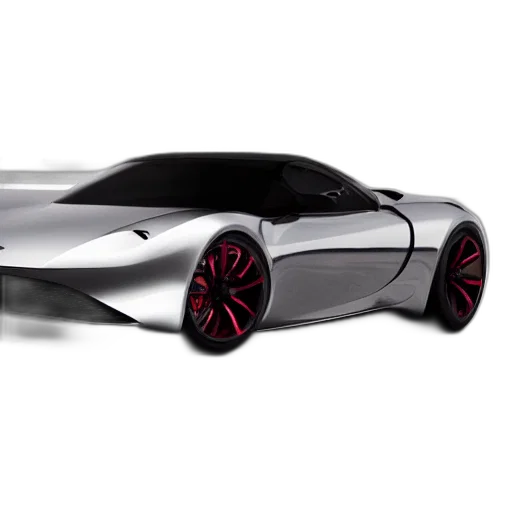 car, 3d render, concept art, photorealistic transparent PNG cut-out