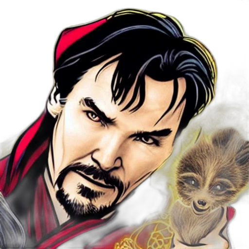 comic book art, concept art, fantasy art, photorealistic transparent PNG cut-out