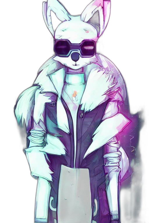 jacket, robot, mask, creature transparent PNG cut-out