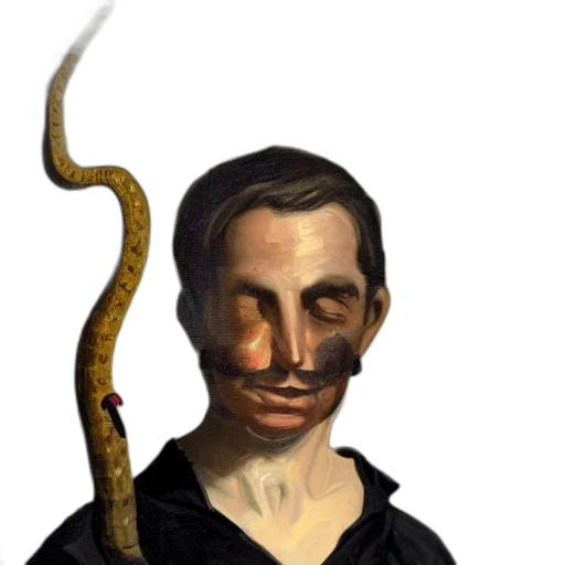staff, face, mask, creature transparent PNG cut-out