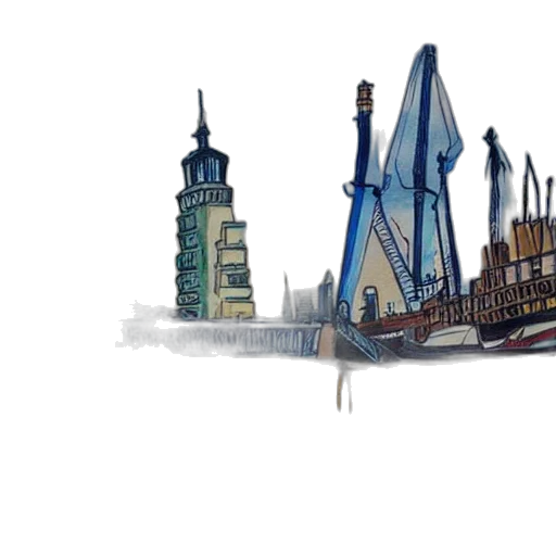 concept art, watercolor, fantasy art, photorealistic transparent PNG cut-out