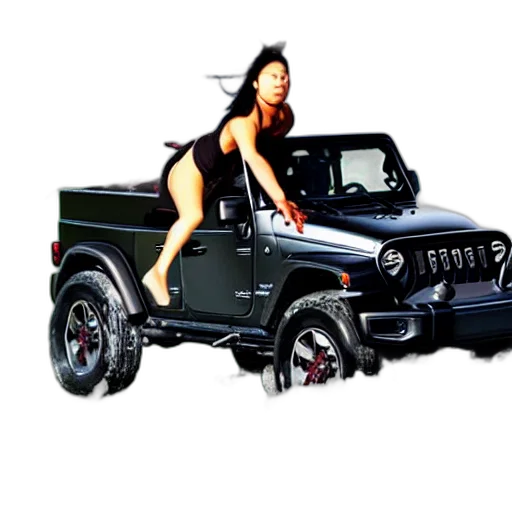 car, photorealistic, 3d render, pixel art transparent PNG cut-out
