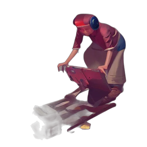furniture, robot, weapon, hat transparent PNG cut-out
