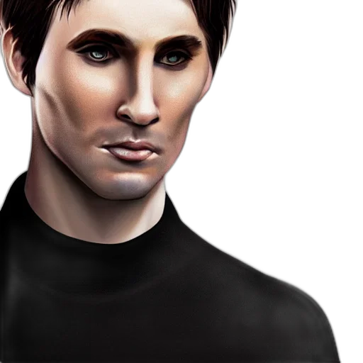 face, photorealistic, concept art, fantasy art transparent PNG cut-out