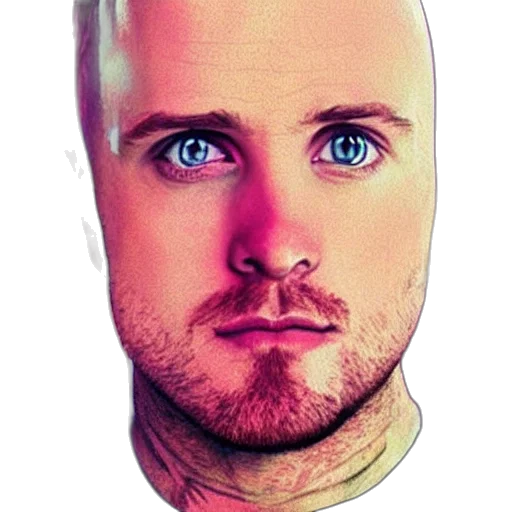 face, mask, hair, photorealistic transparent PNG cut-out