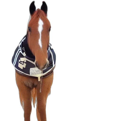 animal, jacket, staff, horse transparent PNG cut-out