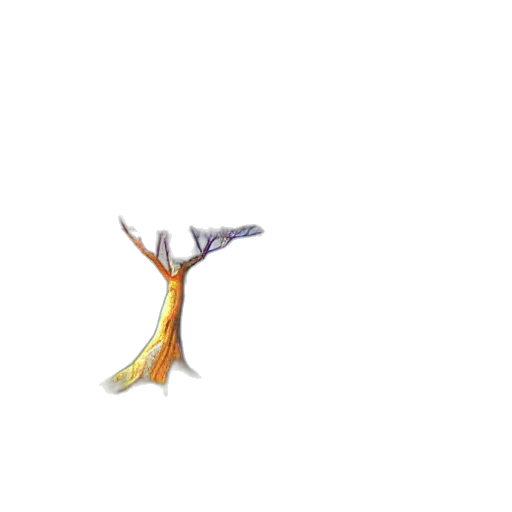 tree, staff, hair, crown transparent PNG cut-out