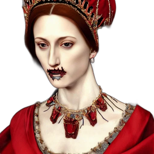 crown, jewelry, face, fantasy art transparent PNG cut-out