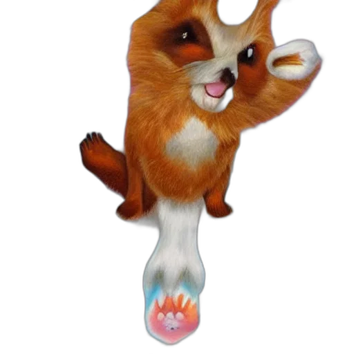 animal, creature, staff, weapon transparent PNG cut-out