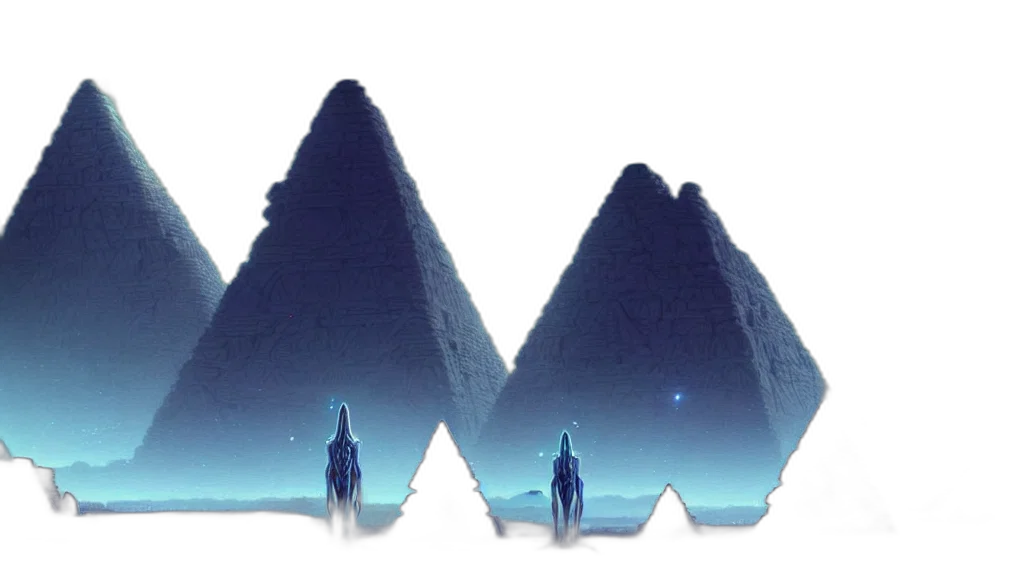 concept art, pixel art, vaporwave, fantasy art transparent PNG cut-out
