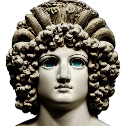 face, crown, mask, hair transparent PNG cut-out