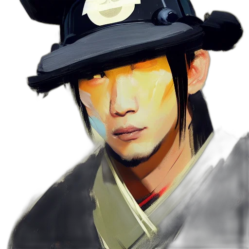 hat, staff, face, mask transparent PNG cut-out