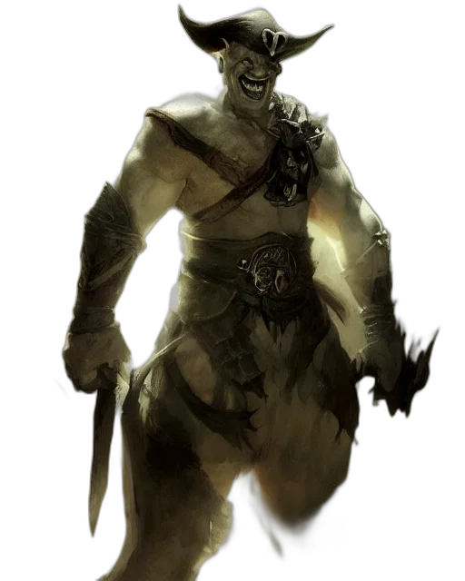 creature, staff, mask, face transparent PNG cut-out