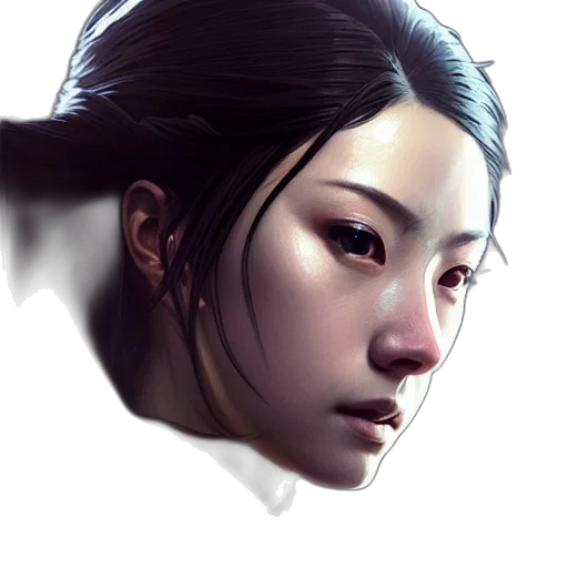 face, mask, staff, dragon transparent PNG cut-out