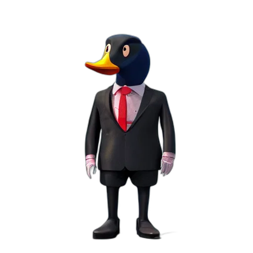 staff, animal, hat, 3d render transparent PNG cut-out