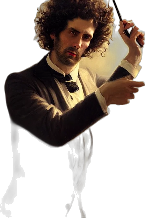staff, hair, sword, weapon transparent PNG cut-out