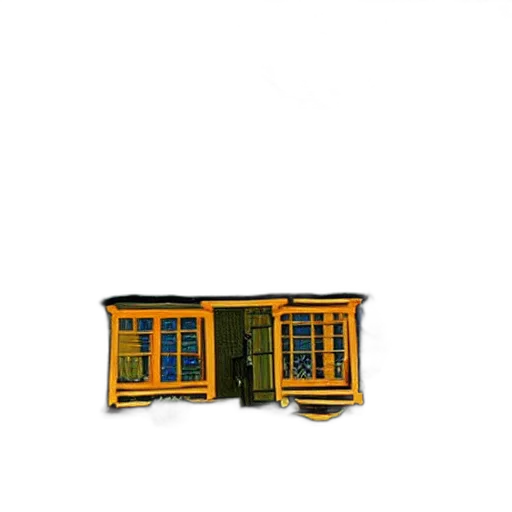 furniture, building, robot, car transparent PNG cut-out