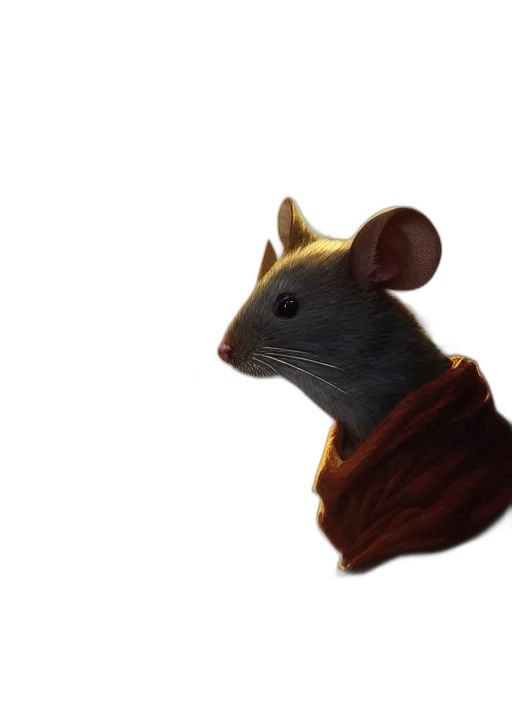 animal, creature, staff, crown transparent PNG cut-out