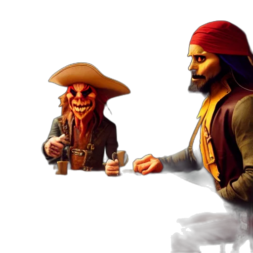 concept art, pixel art, 3d render, fantasy art transparent PNG cut-out