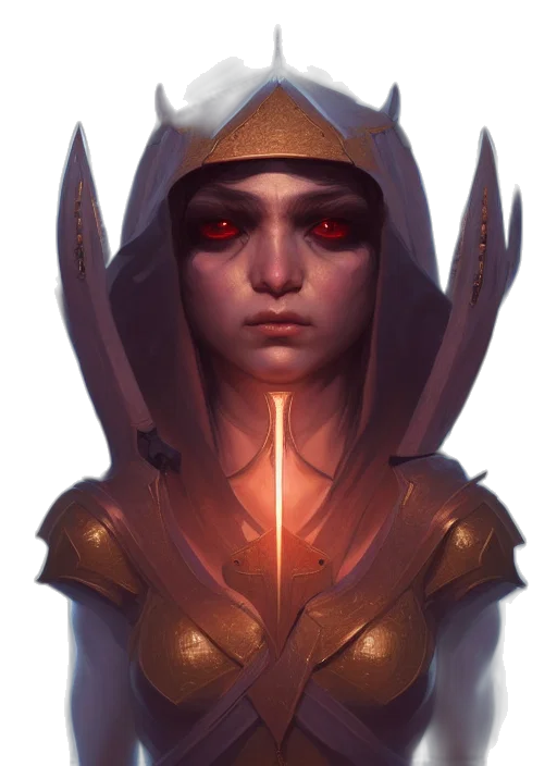 face, mask, staff, crown transparent PNG cut-out