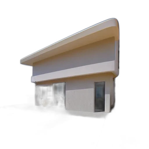 building, furniture, 3d render, concept art transparent PNG cut-out
