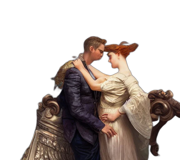crown, dress, sword, fantasy art transparent PNG cut-out