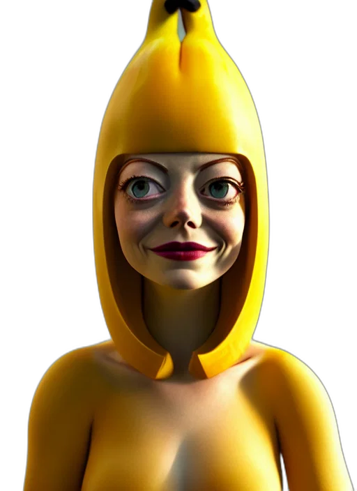 face, mask, dress, creature transparent PNG cut-out