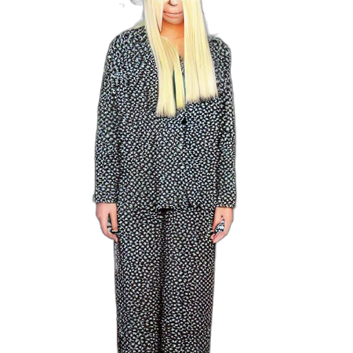jacket, dress, hair, sia transparent PNG cut-out